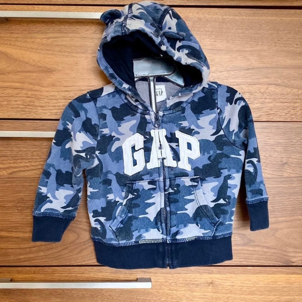 Gap Baby Boy Hoodie Sweatshirt 12-18M